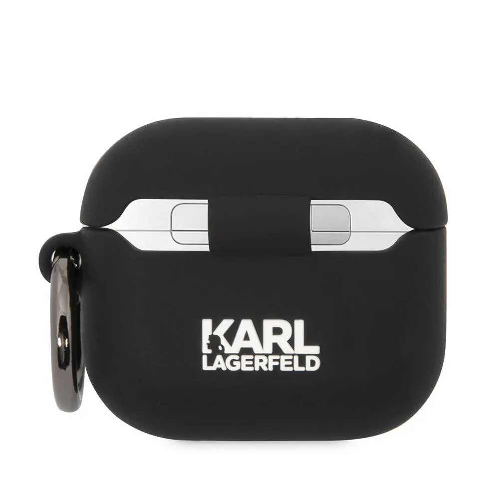 AirPods 3. Nesil Silikon Kılıf - Karl Lagerfeld Karl & Choupette 3D