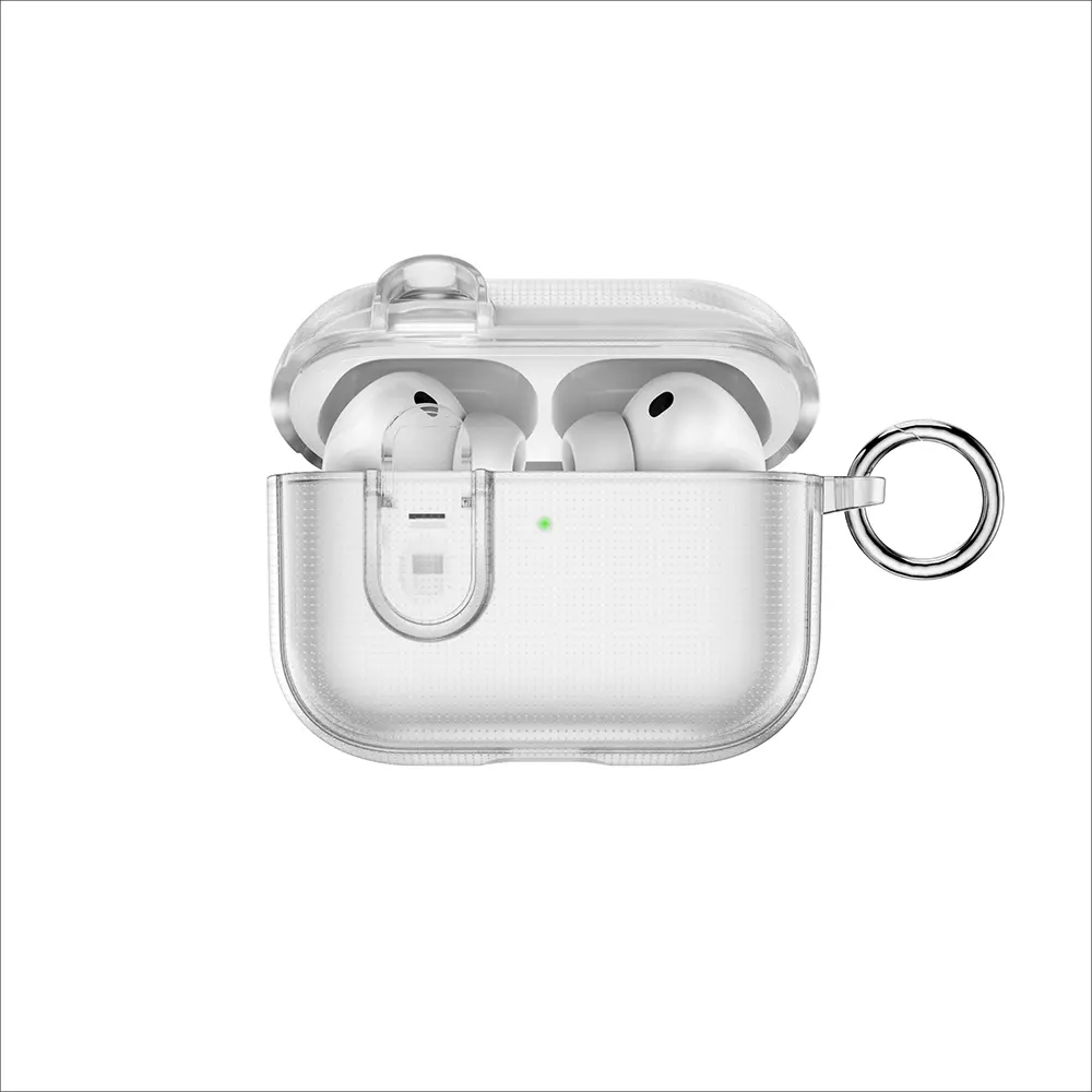 AirPods Pro 3 Airbag Tasarımlı Şeffaf Kılıf - Wiwu iShield Pro HC-301