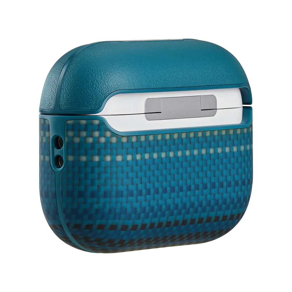 AirPods Pro 3 Aramid Fiber Kılıf - Pitaka Tactile Woven Sunset-Moonrise