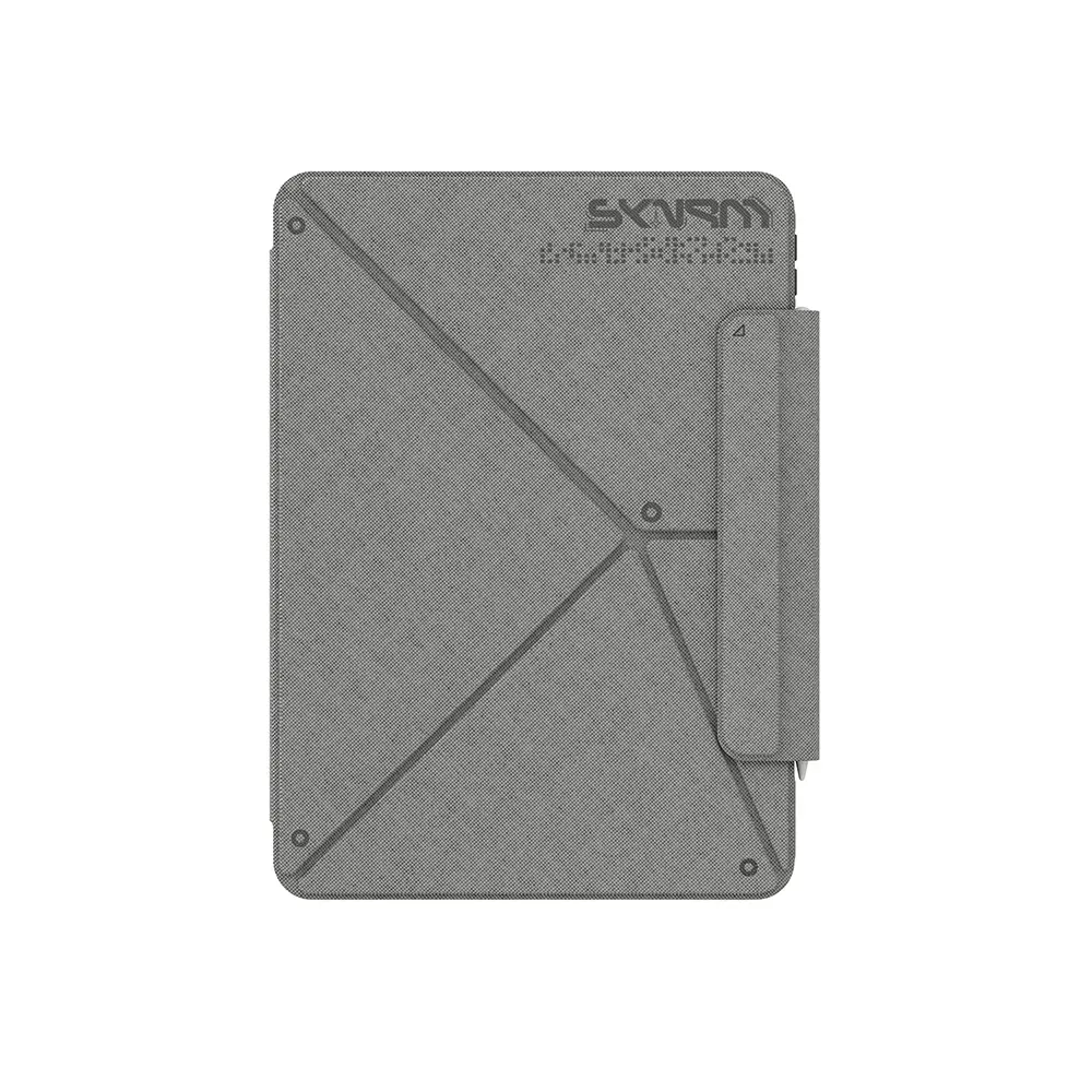 iPad Air 11" (M2) Kalemlikli Standlı Magnetik Kılıf - Skinarma Trilon