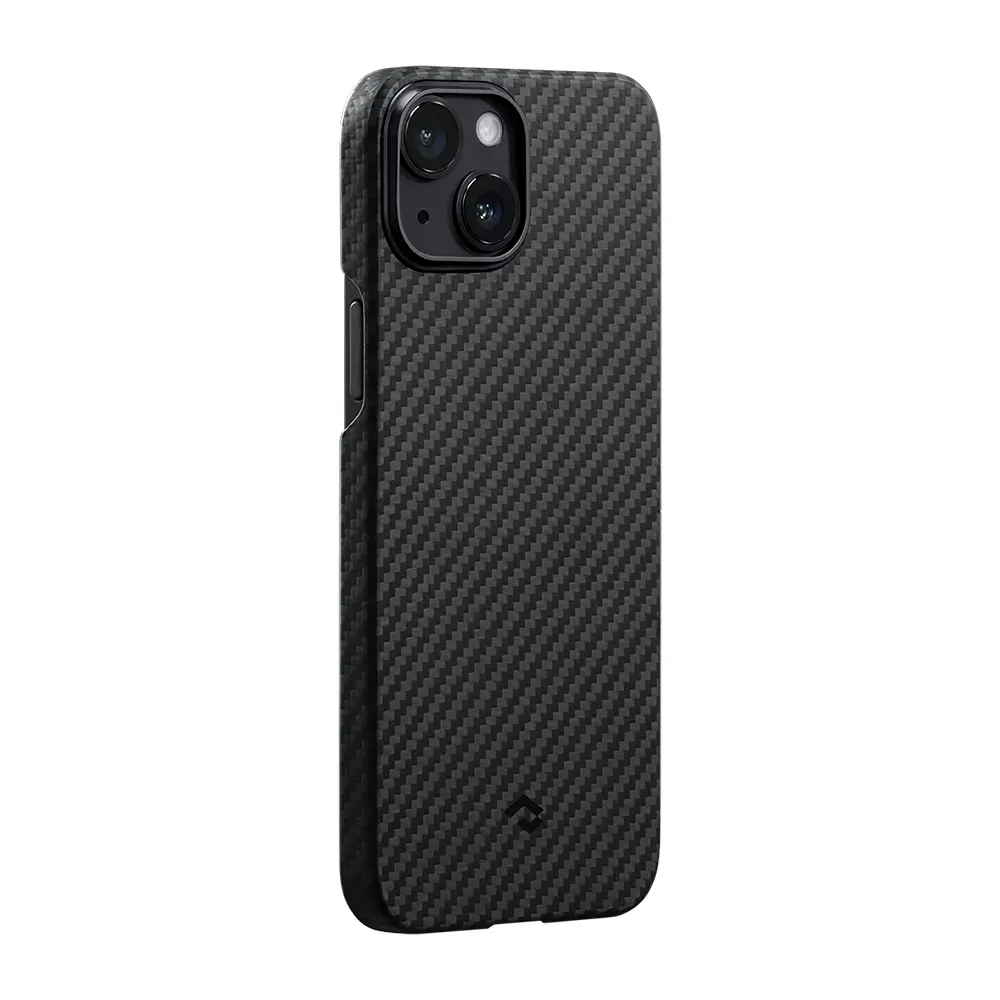 iPhone 14 MagSafe Uyumlu Aramid Fiber Kılıf - Pitaka Ultra-Slim Classic