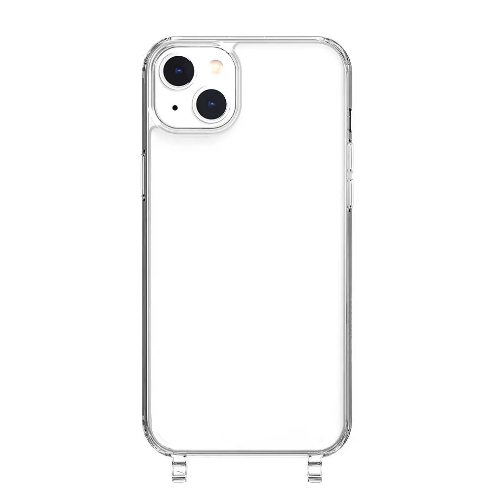 iPhone 14 Plus Şeffaf Boyun Askılı Kılıf - Switcheasy Play