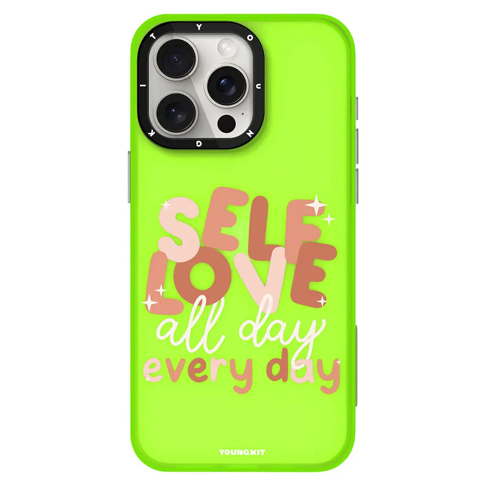 iPhone 14 Pro Tasarımlı Kılıf - Youngkit Sweet Language Bethany Green
