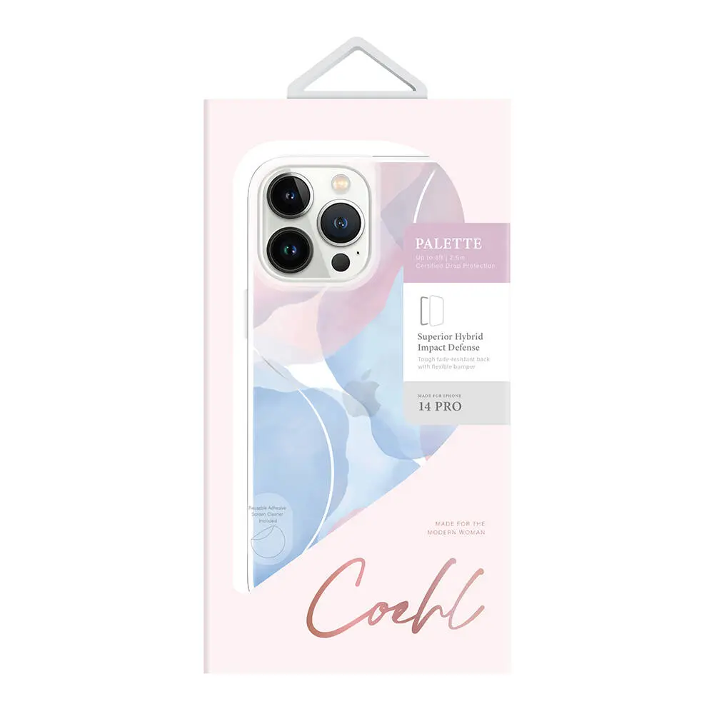 iPhone 14 Pro Dalgalı Çizgi Desenli Kılıf - Coehl Palette