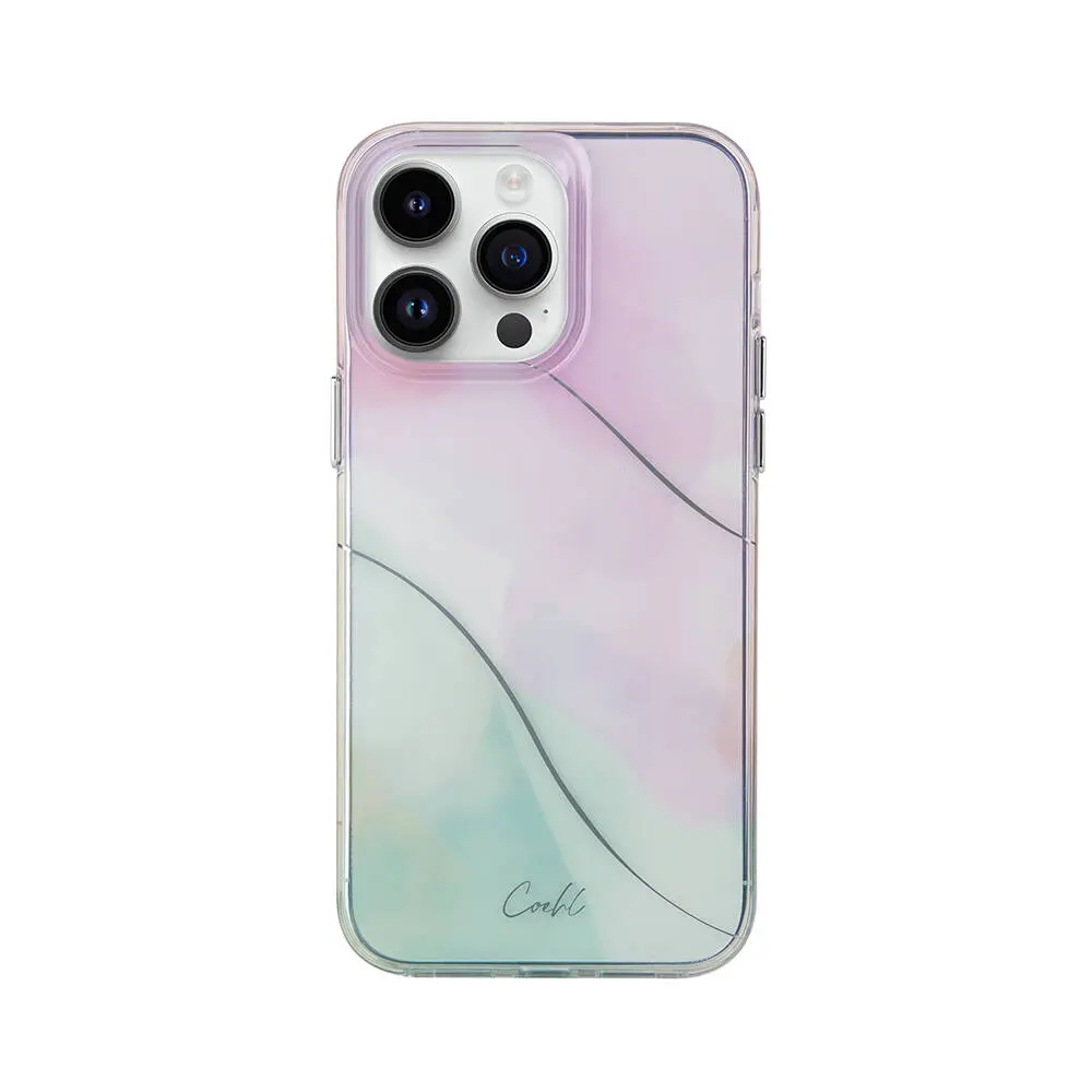 iPhone 14 Pro Dalgalı Çizgi Desenli Kılıf - Coehl Palette