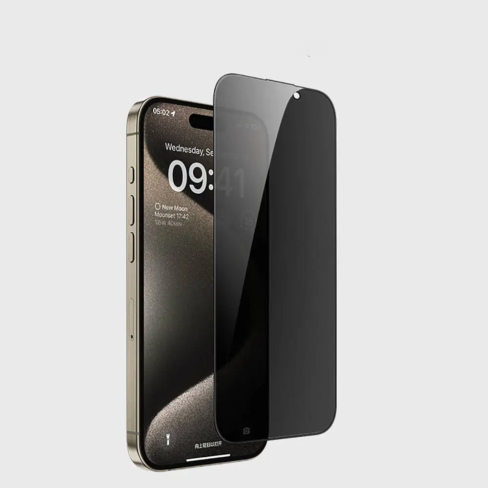 iPhone 14 Pro Max Hayalet Ekran Koruyucu ve Uygulama Aparatı - Casebang Privacy