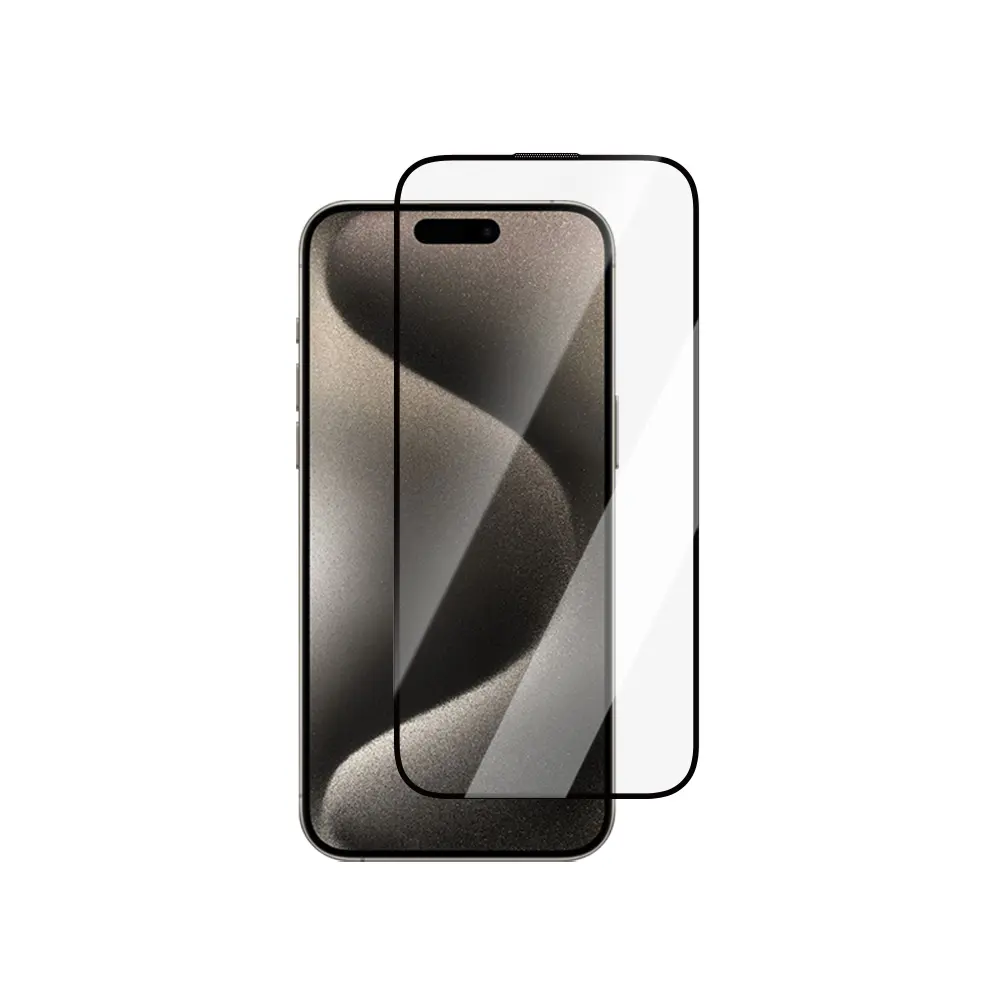 iPhone 14 Pro Max 0.15mm 2.5D Schott Cam Temperli Ekran Koruyucu - CaseWorld Ultra-Thin
