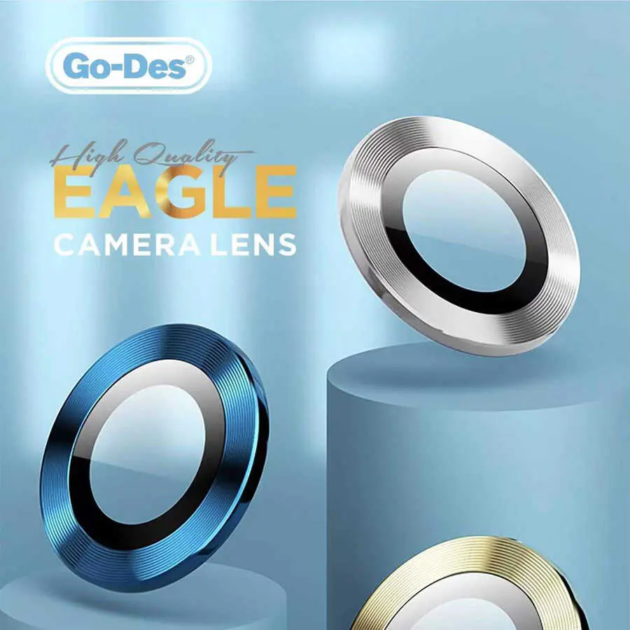 iPhone 14 Pro Max Kamera Lens Koruyucu - Go Des Eagle