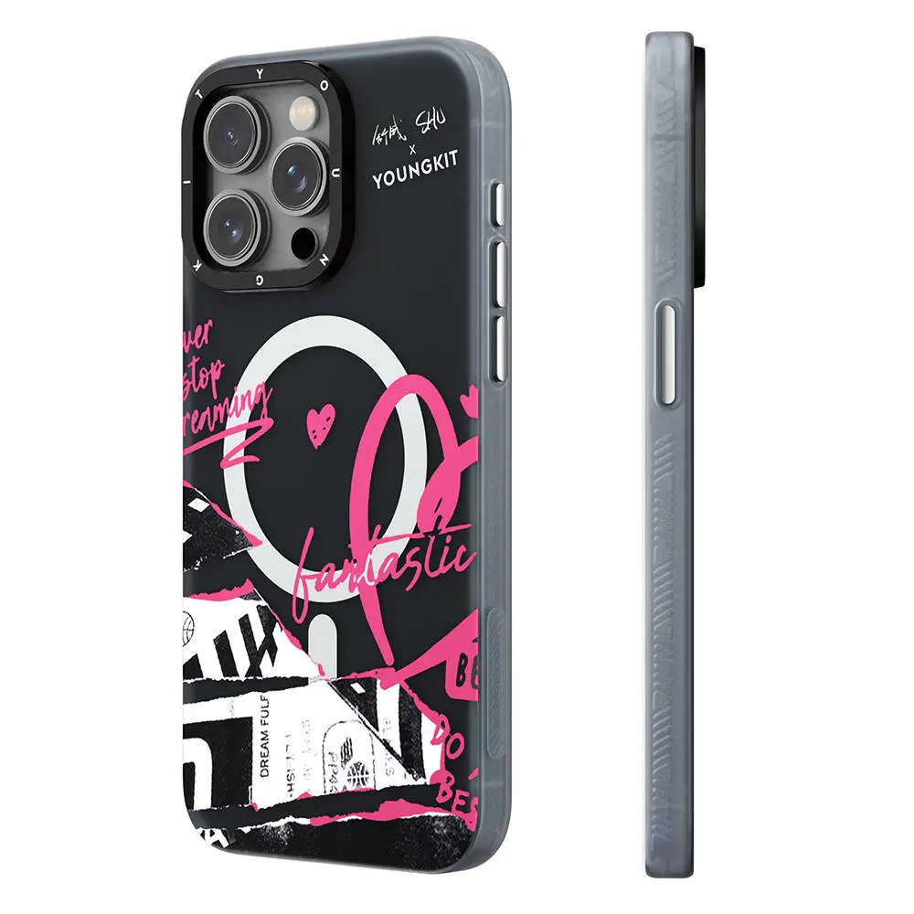 iPhone 14 Pro Max MagSafe Uyumlu Kılıf - Youngkit Dreamland Serisi