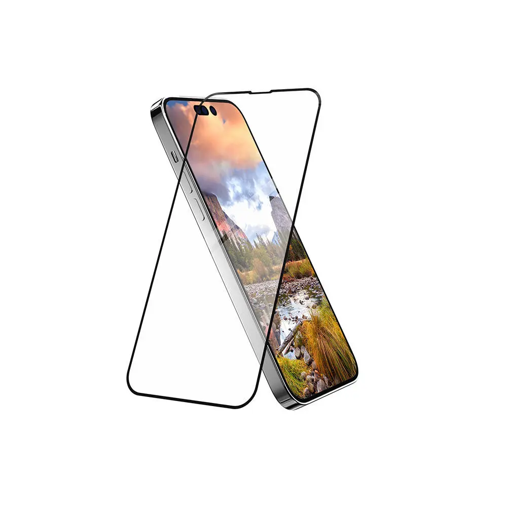 iPhone 14 Pro Temperli Cam Ekran Koruyucu - Switcheasy Vetro 9H