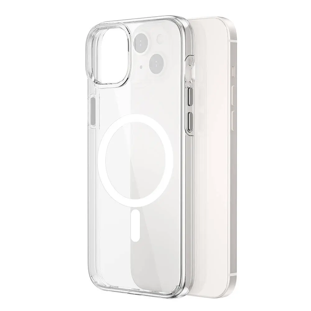 iPhone 15 Plus MagSafe Uyumlu Şeffaf Kılıf - Wiwu BC-022