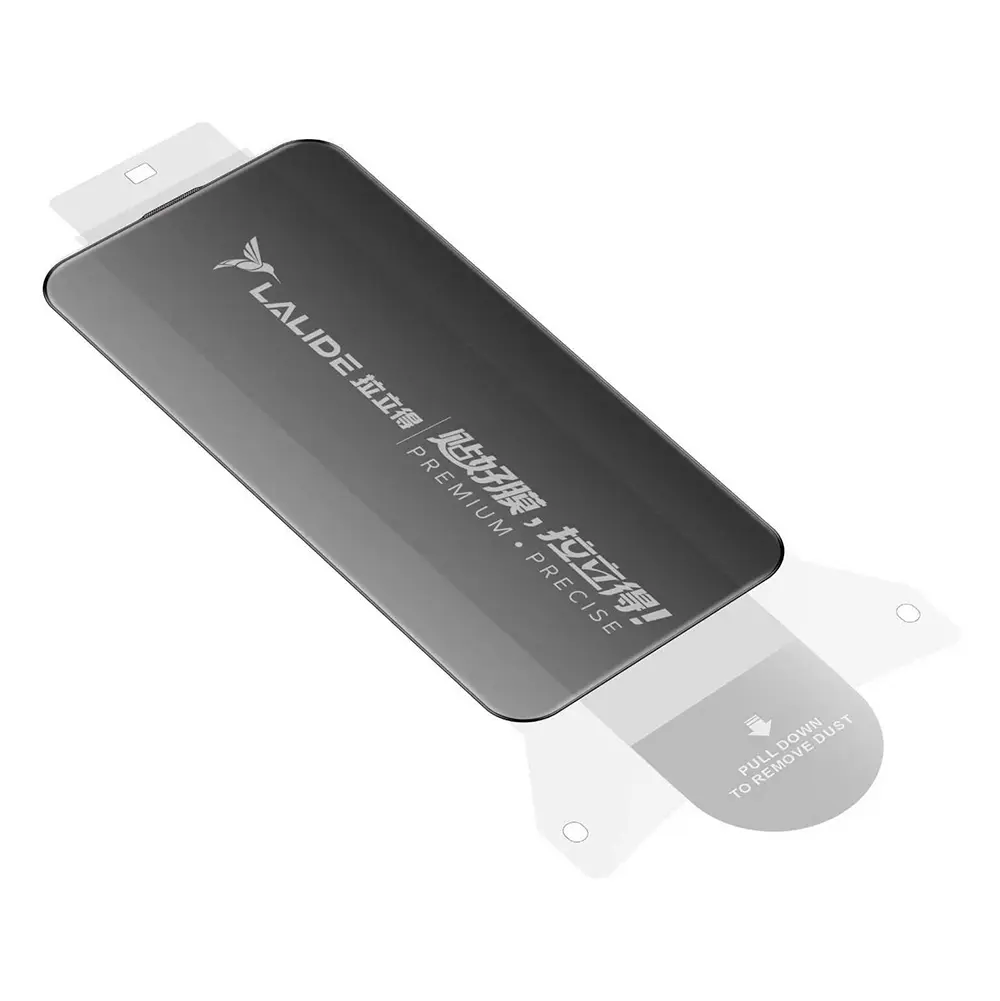 iPhone 15 Pro Gizlilik Filtreli 3D Kavisli Temperli Cam Ekran Koruyucu - Wiwu LLD302