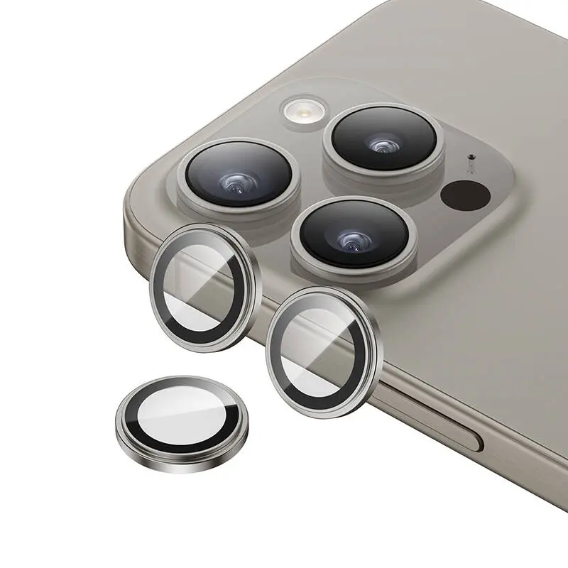 iPhone 15 Pro Kamera Lens Koruyucu - Benks King Kong Corning