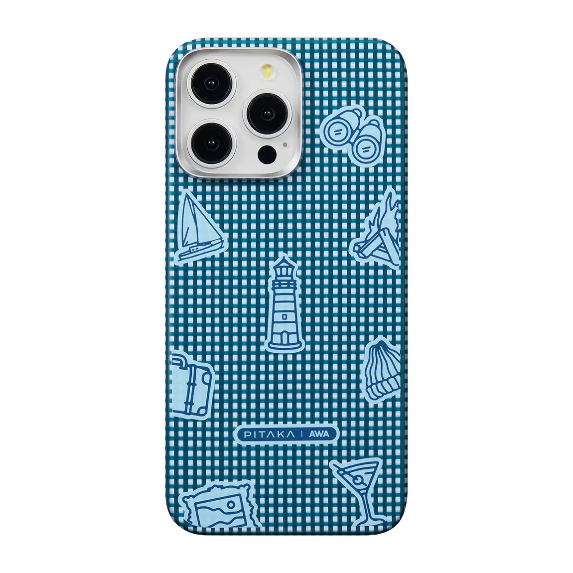 iPhone 15 Pro MagSafe Uyumlu Aramid Fiber Kılıf - Pitaka Classic