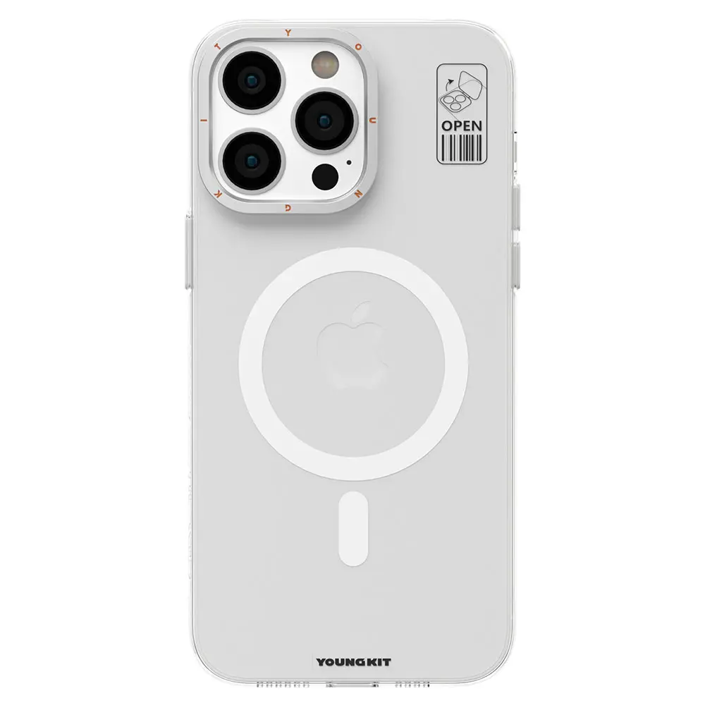 iPhone 15 Pro MagSafe Uyumlu Standlı Kılıf - YoungKit Hermit Bracket