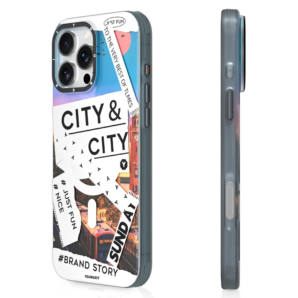 iPhone 15 Pro MagSafe Uyumlu Kılıf - Youngkit A-City Serisi