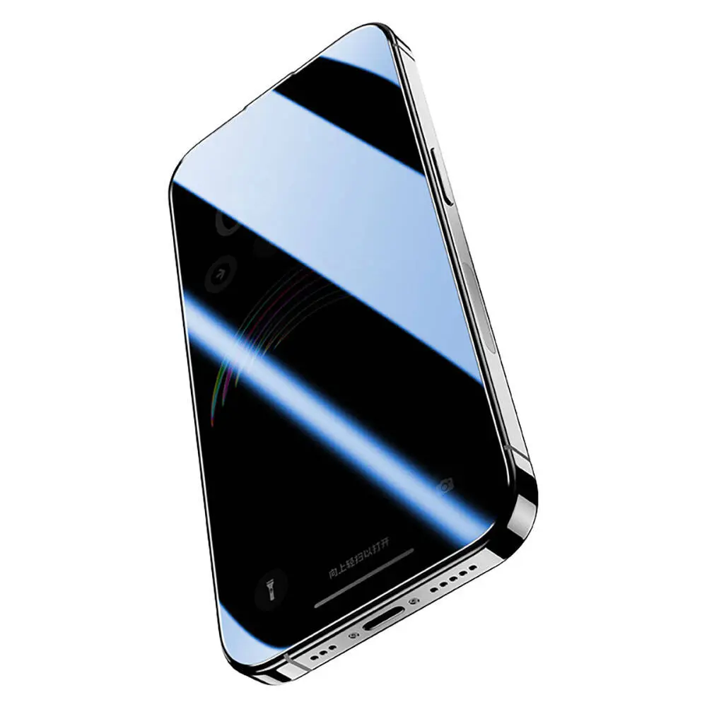 iPhone 15 Pro Max Gizlilik Ekran Koruyucu, Uygulama Aparatlı - Benks V Pro Ultra Shield Privacy