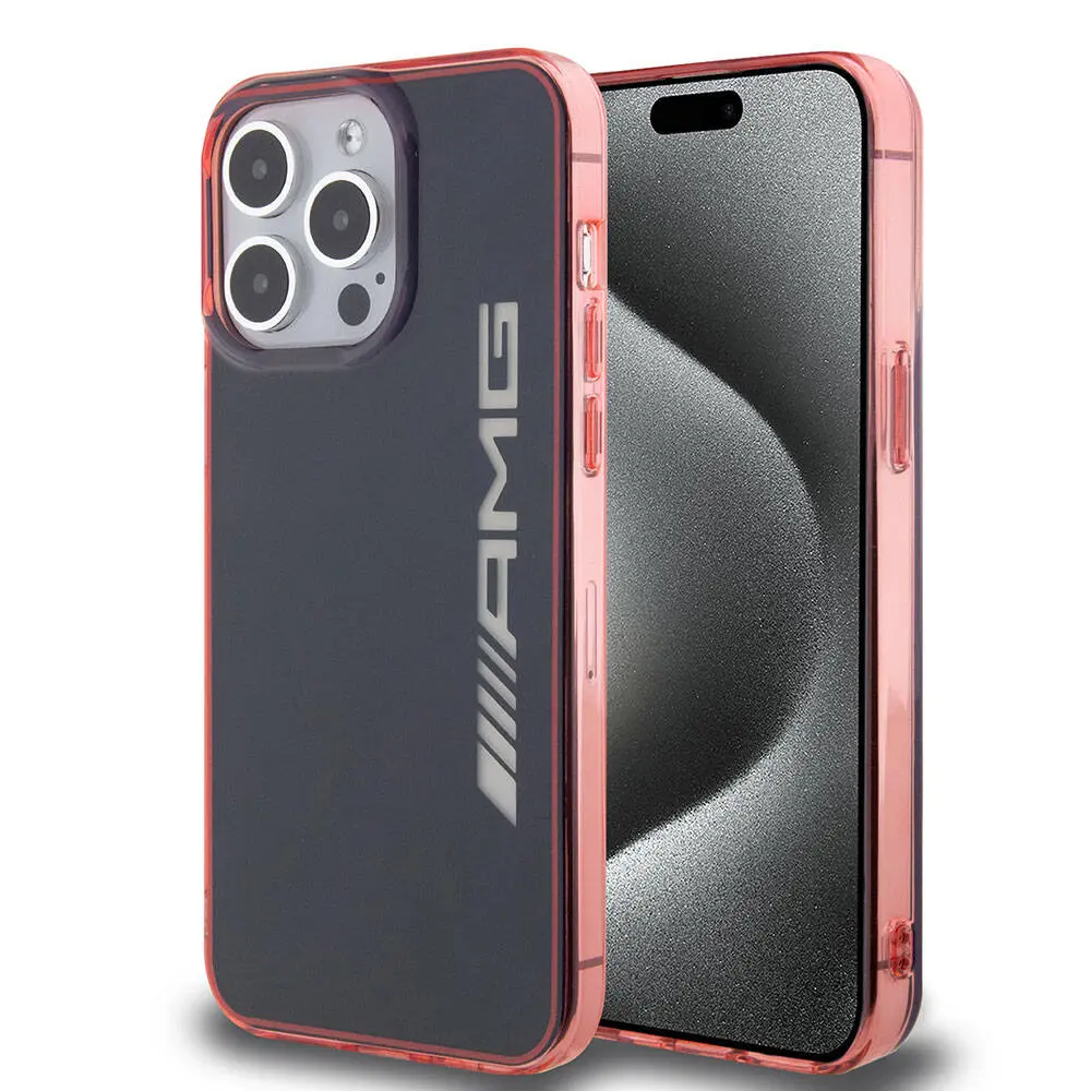 iPhone 15 Pro Max Çift Katmanlı Şeffaf Kılıf - AMG Lisanslı