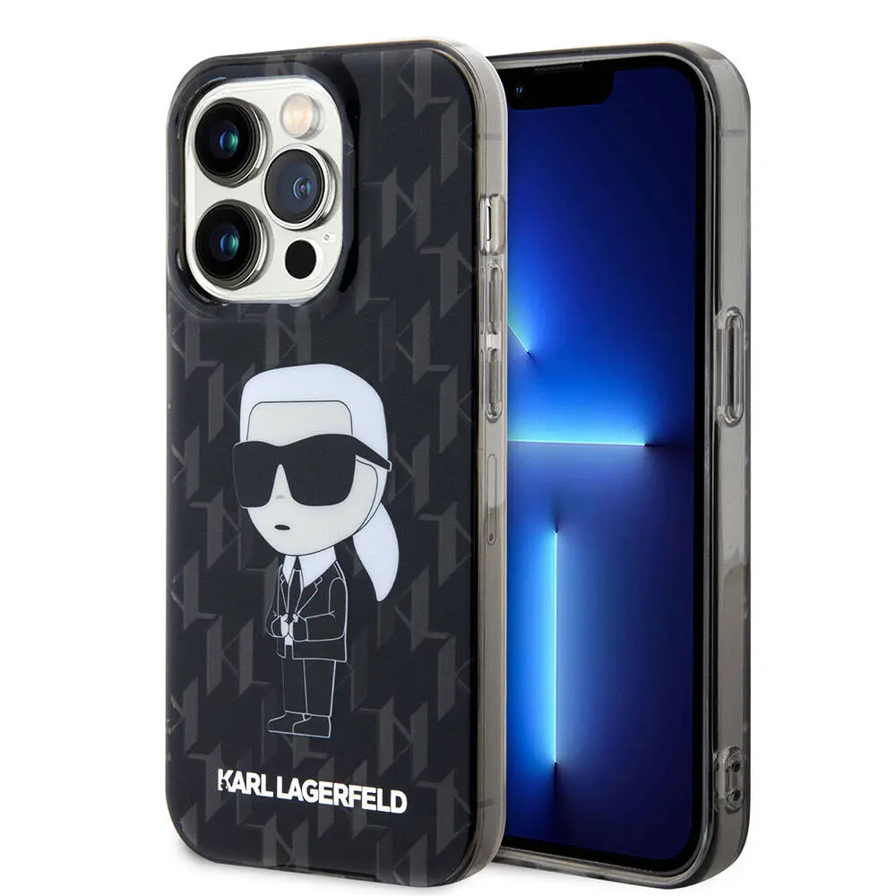iPhone 15 Pro Max Kılıf, IML İkonik Monogram - Karl Lagerfeld
