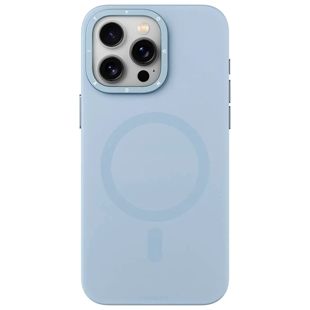 iPhone 15 Pro Max MagSafe Uyumlu Mat Kılıf - Youngkit Velvet