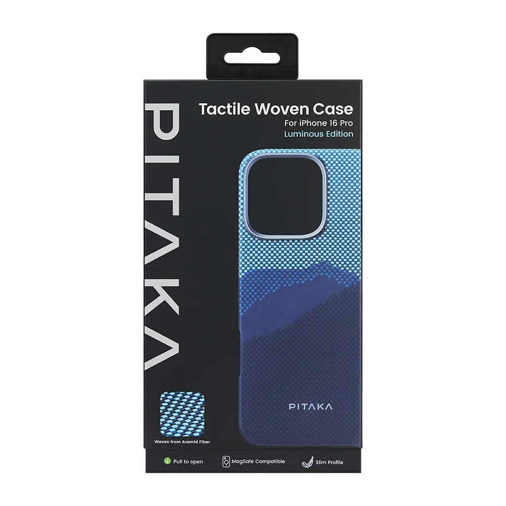 iPhone 15 Pro Max MagSafe Uyumlu Aramid Fiber Kılıf - Pitaka Tactile Woven Starpeak