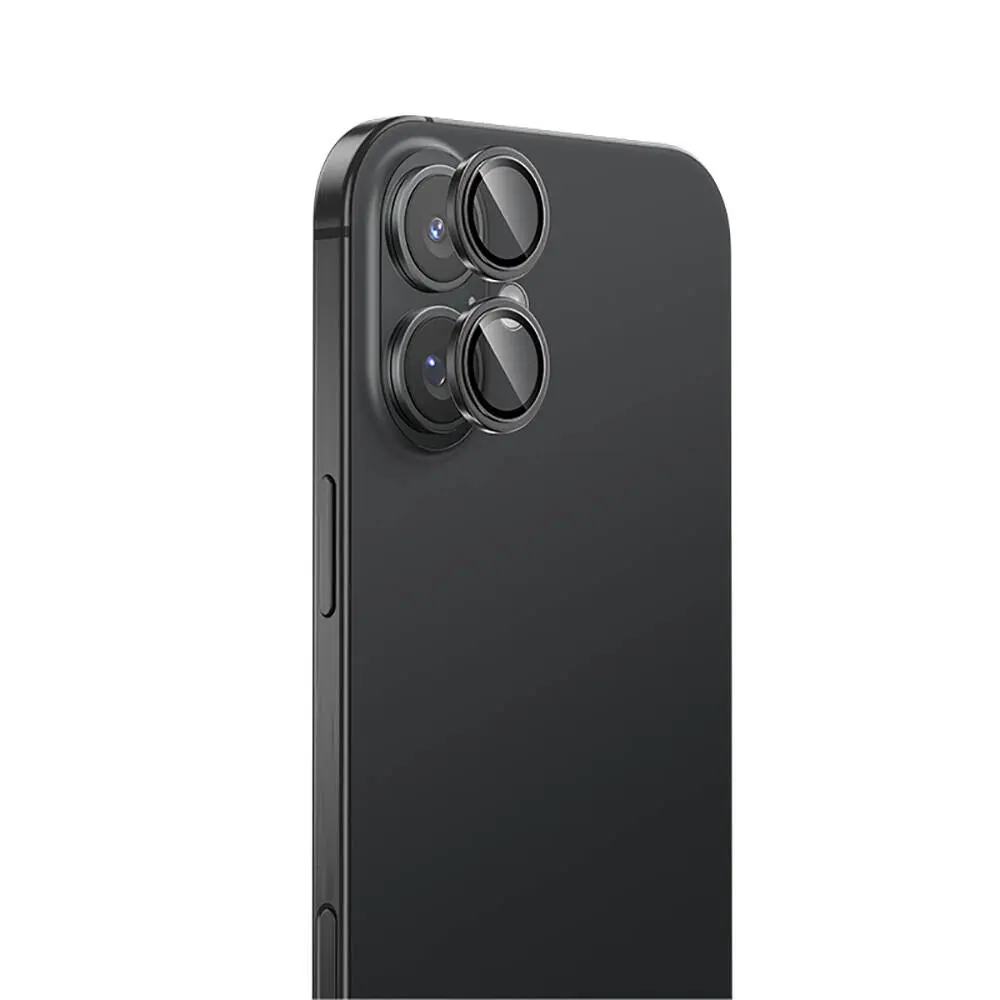 iPhone 16 Parlama Önleyici Metal Kamera Lens Koruyucu - Benks Glass Warrior