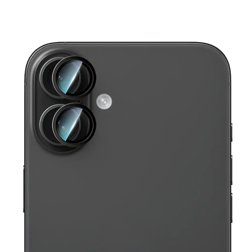 iPhone 16 Alloy Two-Color Serisi Kamera Lens Koruyucu - CaseWorld