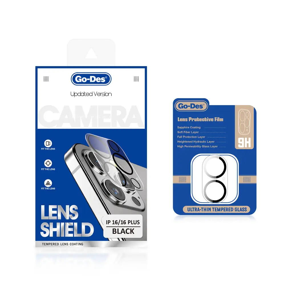 iPhone 16 Kamera Lens Koruyucu - Go Des Lens Shield CL-14