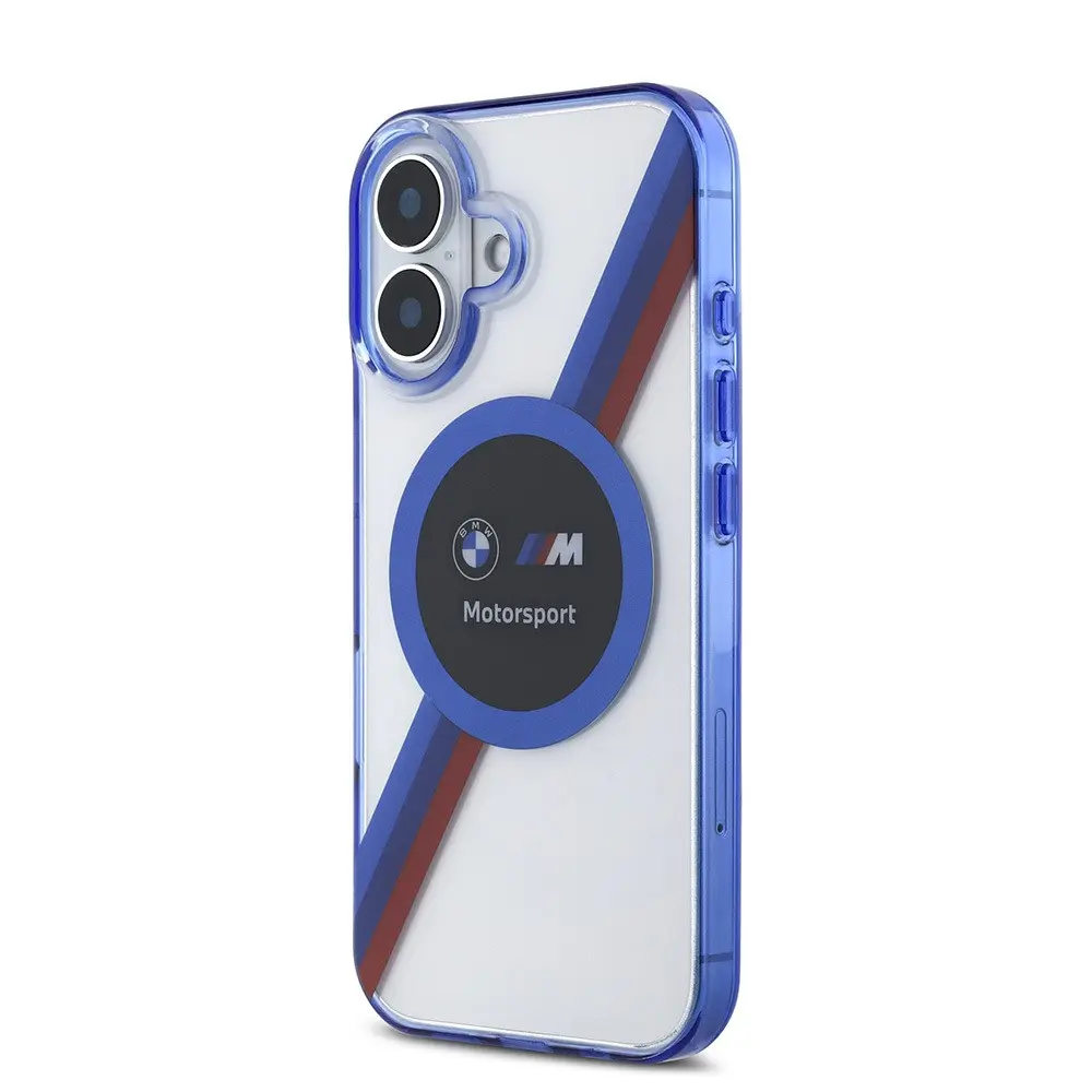 iPhone 16 MagSafe Uyumlu Şeffaf Kılıf - BMW Motorsport Circle