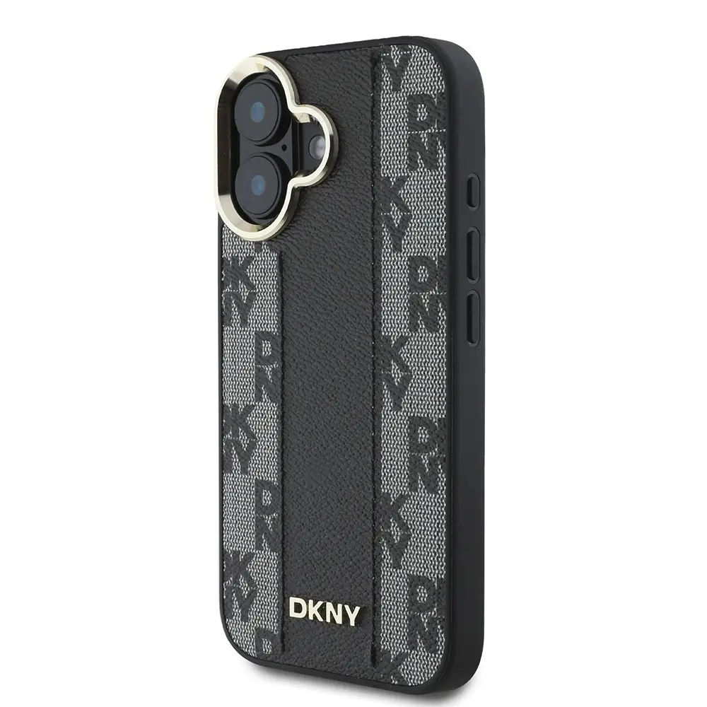 iPhone 16 Plus MagSafe Uyumlu Kılıf, 3D Checkered Desenli - DKNY