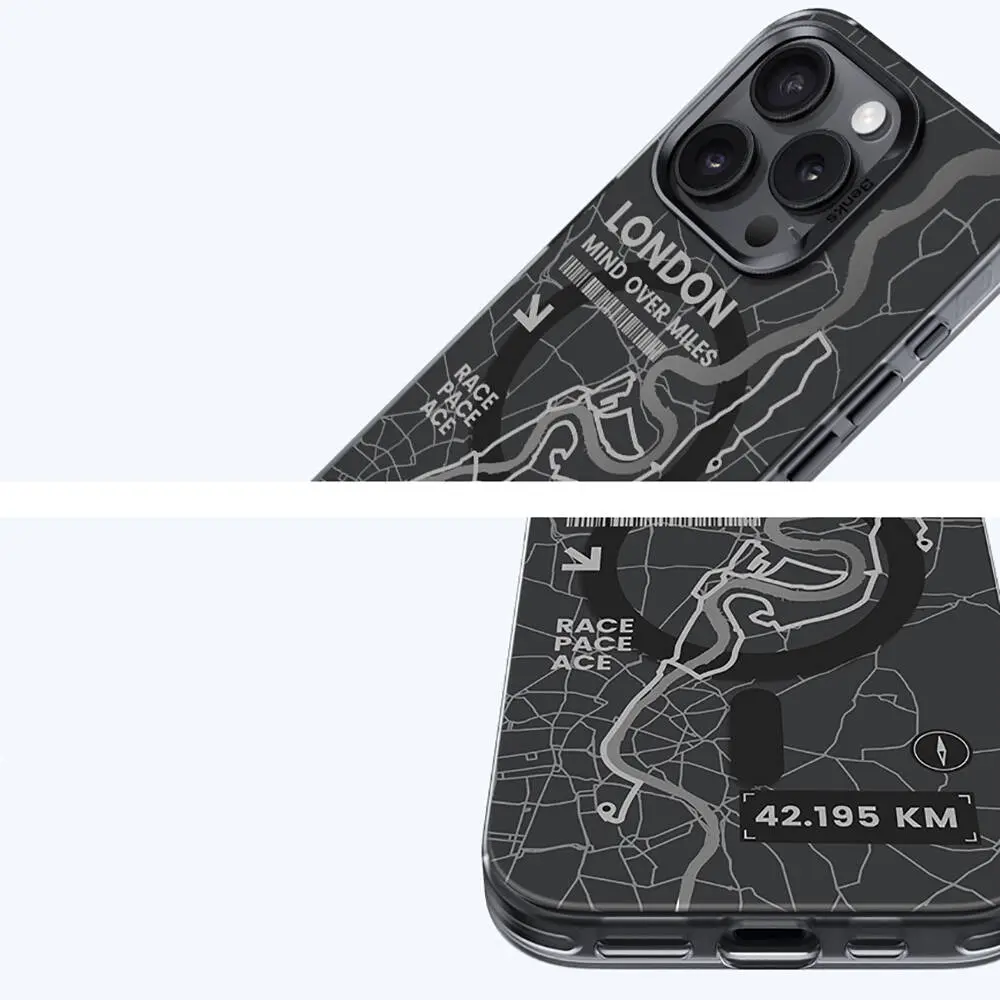 iPhone 16 Plus MagSafe Uyumlu Şeffaf Olmayan Kılıf - Benks City Serisi
