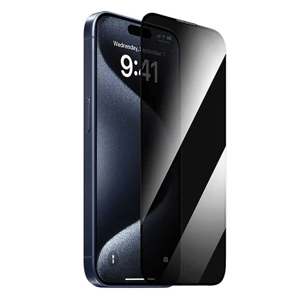 iPhone 16 Plus Wiwu GT-011 Temperli Privacy Cam Ekran Koruyucu