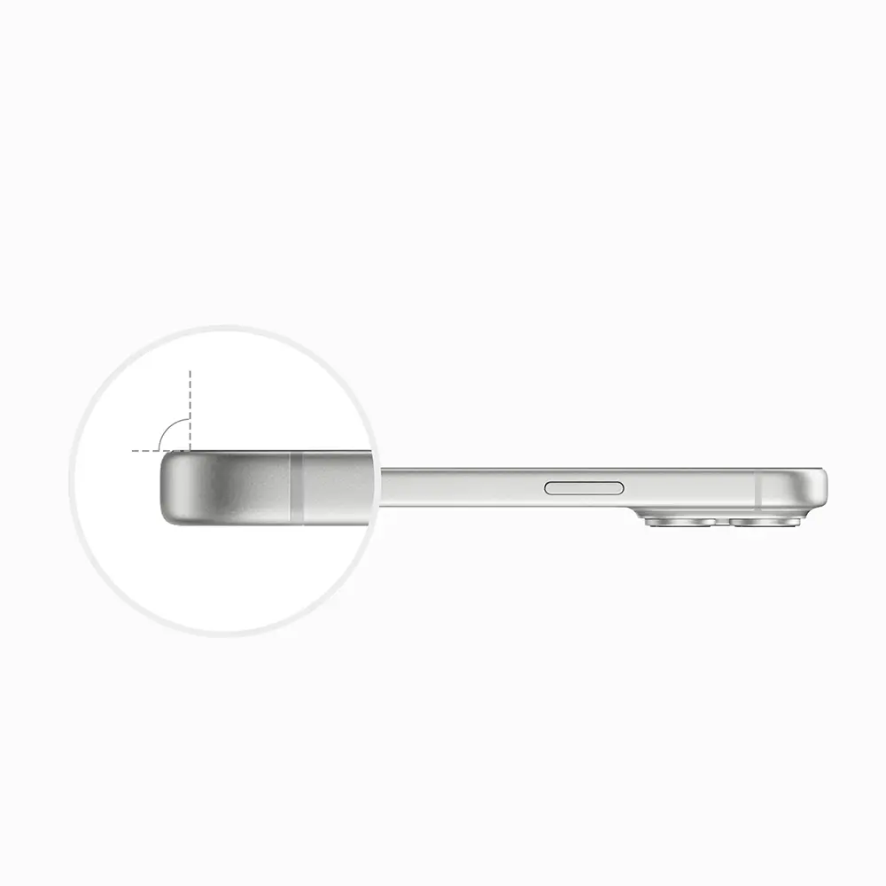 iPhone 16 Pro 360 Derece Gizlilik Temperli Cam Ekran Koruyucu - Youngkit AP 2.5D