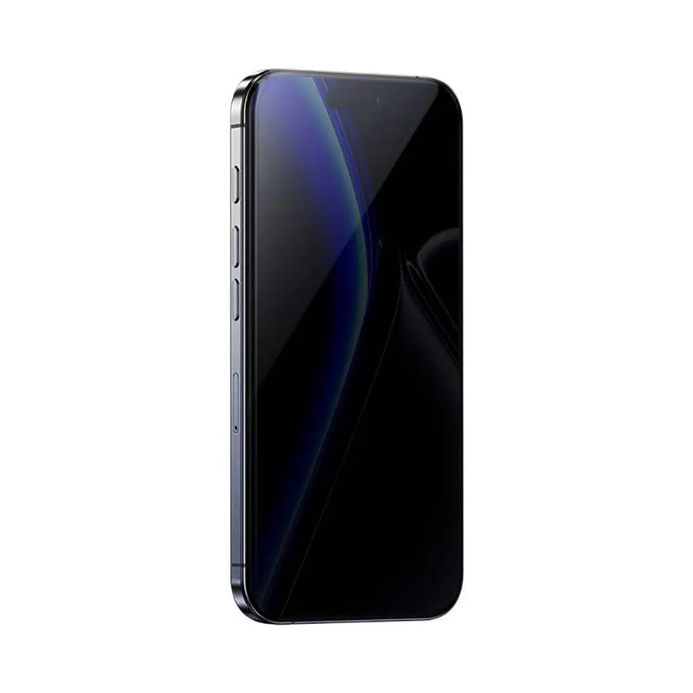 iPhone 16 Pro Hayalet Ekran Koruyucu Temperli Cam - Benks Glass Warrior Privacy