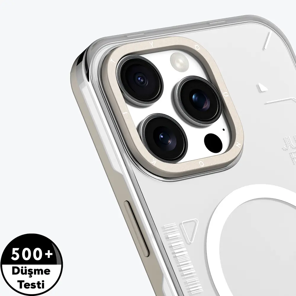 iPhone 16 Pro MagSafe Uyumlu Çıkarılabilir Arka Yüzeyli Kılıf - Youngkit Mecha