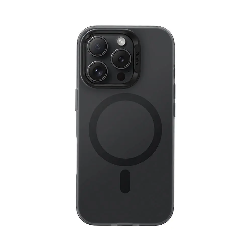 iPhone 16 Pro MagSafe Uyumlu Şeffaf Kılıf - Benks Lucid Armor