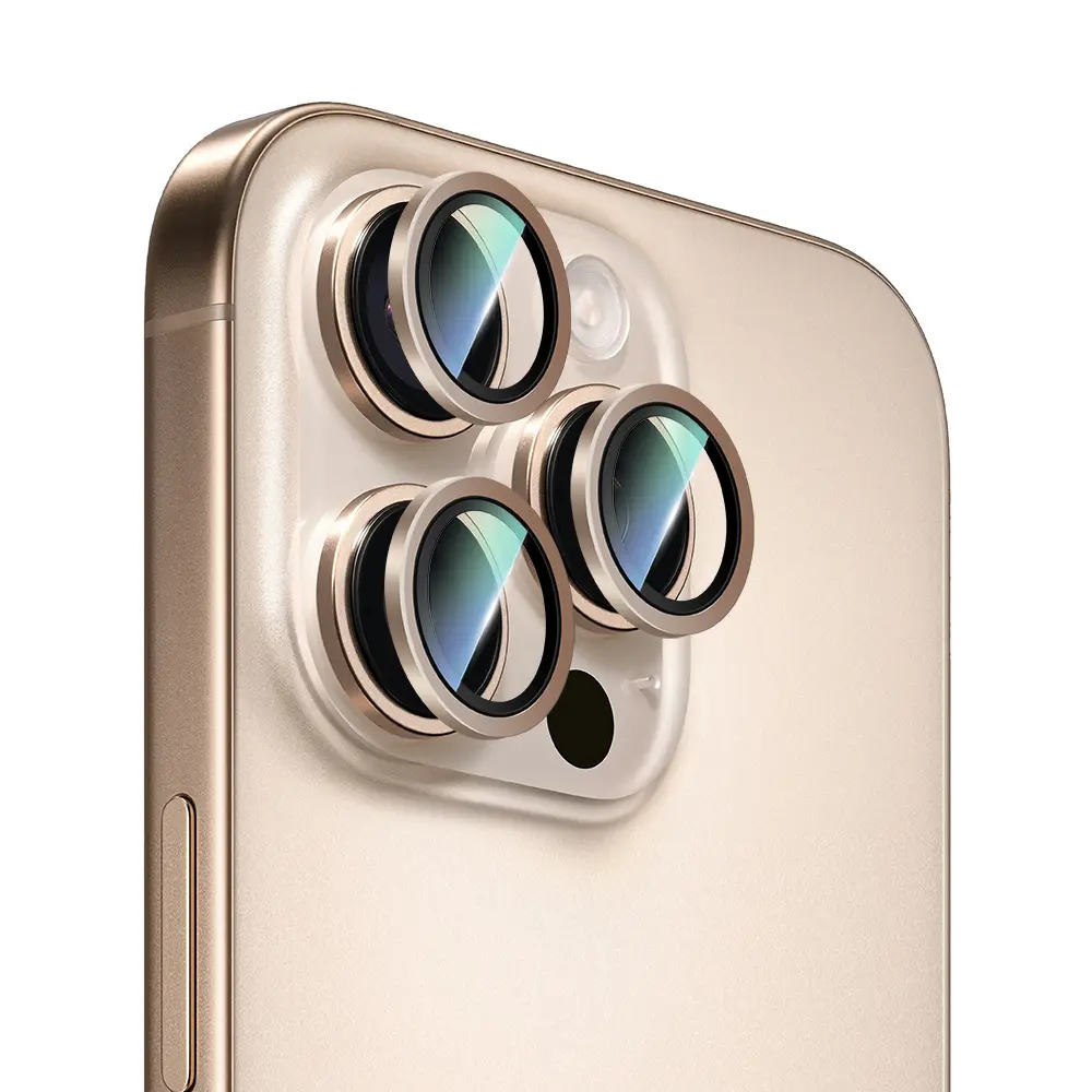 iPhone 16 Pro Max Kamera Lens Koruyucu - CaseWorld Sapphire Serisi