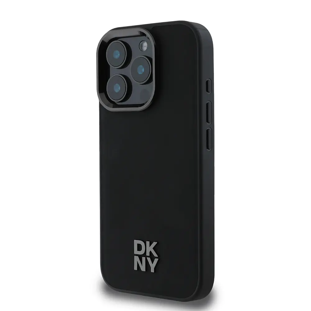 iPhone 16 Pro Max MagSafe Uyumlu PU Deri Kılıf - DKNY Lisanslı