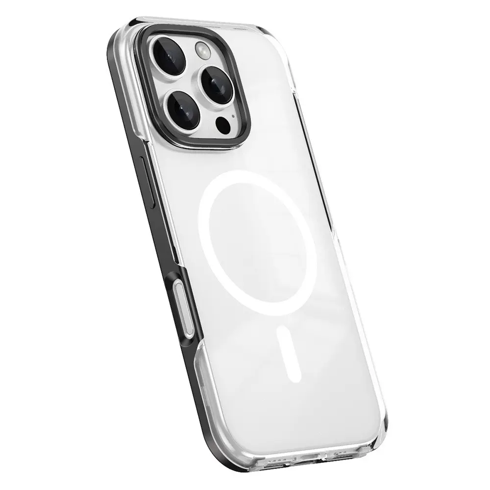 iPhone 16 Pro Max MagSafe Uyumlu Çıkarılabilir Arka Yüzeyli Kılıf - Zore Polar