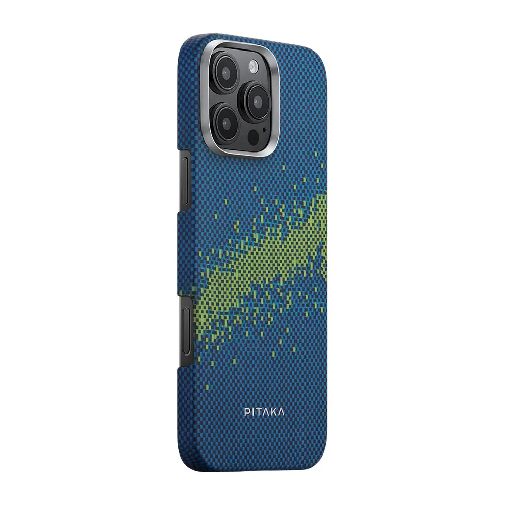 iPhone 16 Pro Max MagSafe Uyumlu Aramid Fiber Kılıf - Pitaka Starpeak