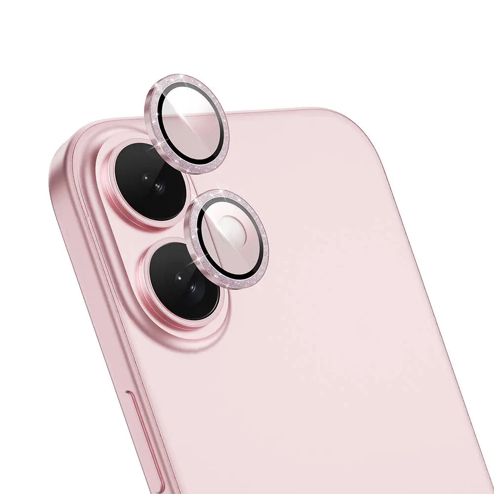iPhone 16 Kamera Lens Koruyucu, Kolay Uygulama Aparatlı - Wiwu LG-006