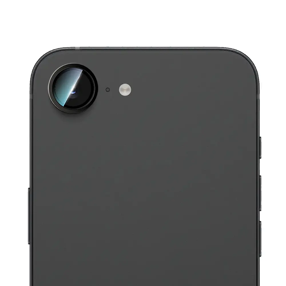 iPhone 16e Kamera Lens Koruyucu, Yansıma Önleyici - CaseWorld Alloy