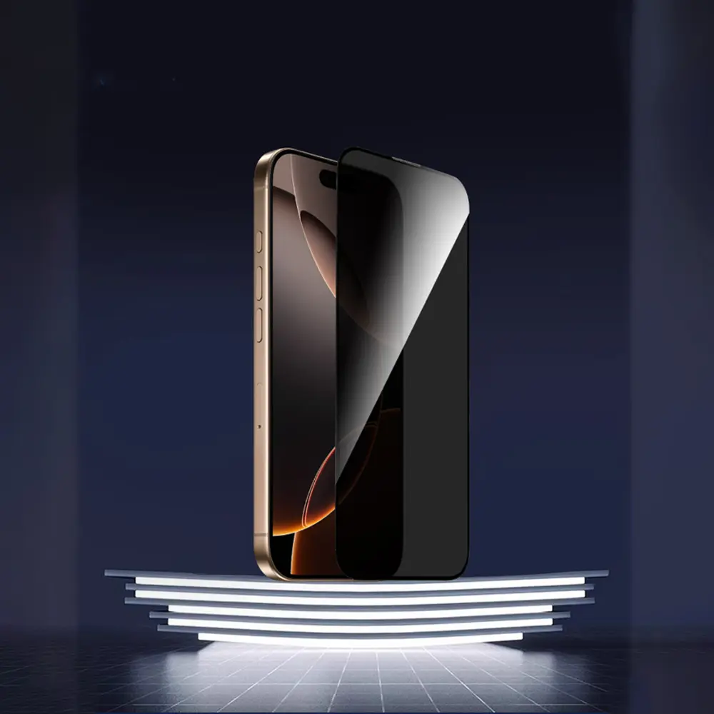 iPhone 17 Air Temperli Cam Ekran Koruyucu - Wiwu GT-028 iPrivacy