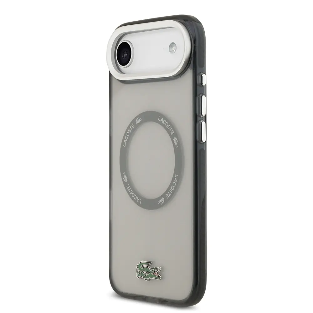 iPhone 17 Air MagSafe Uyumlu Kılıf - Lacoste Lisanslı Buzlu Kapak
