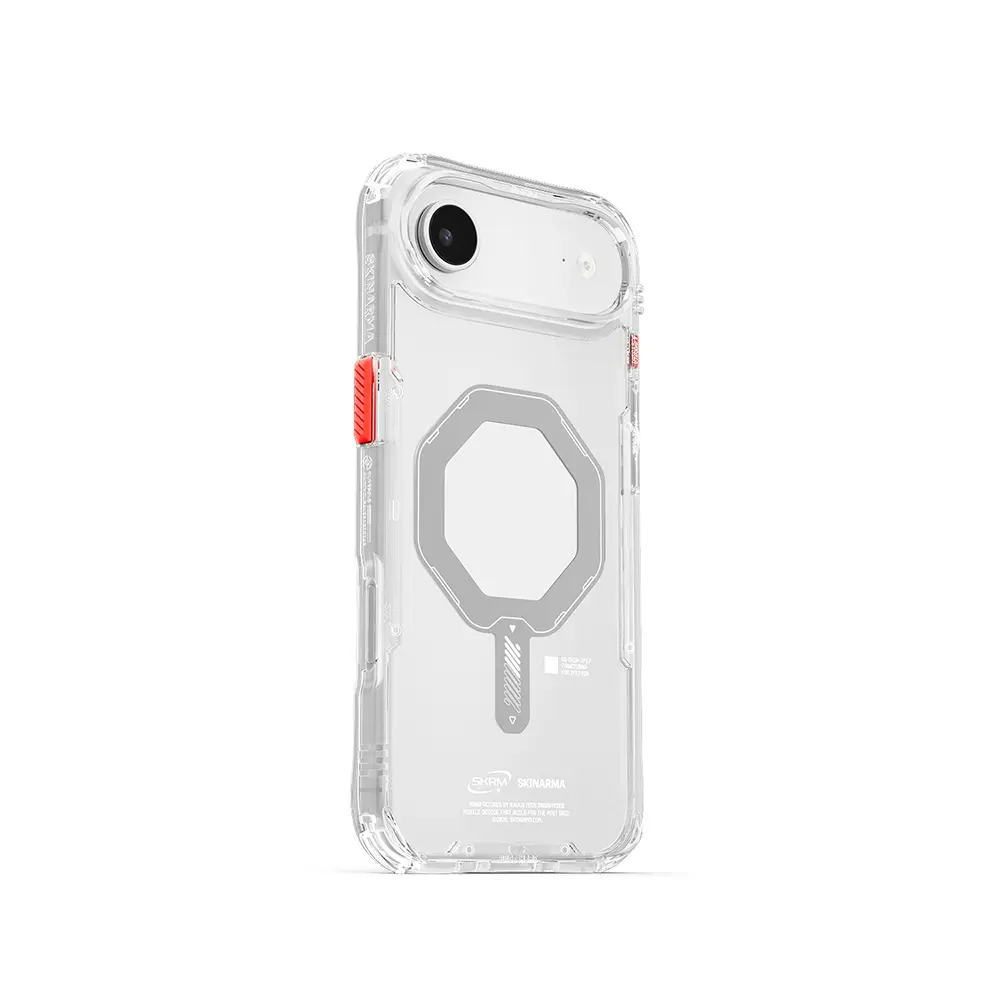 iPhone 17 Air MagSafe Uyumlu Şeffaf Kılıf - Skinarma Saido Mag-Charge