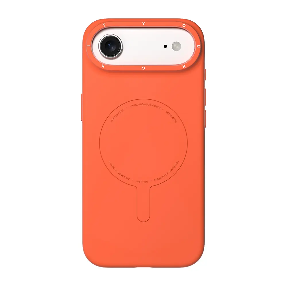 iPhone 17 Air MagSafe Uyumlu Silikon Kılıf - Youngkit Morandi