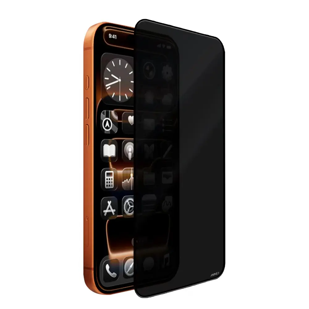 iPhone 17 Air Hayalet Temperli Cam Ekran Koruyucu - Mohseven Safir Coating