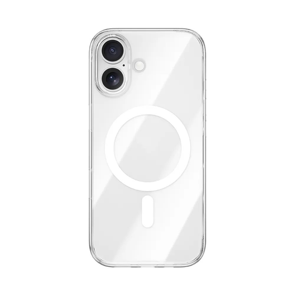 iPhone 17 MagSafe Uyumlu Şeffaf Kılıf - Benks Crystal