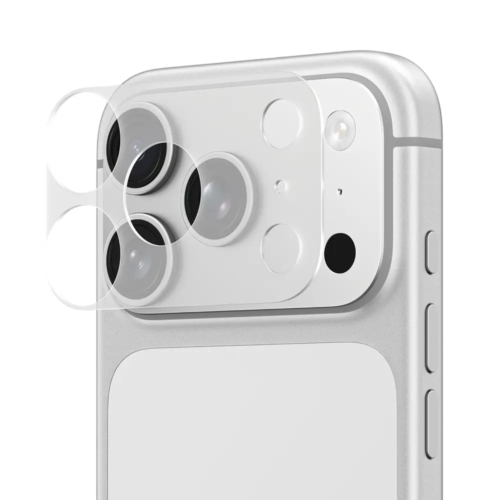 iPhone 17 Pro Kamera Lens Çerçeve Koruyucu, Parmak İzi Tutmayan - Amazingthing