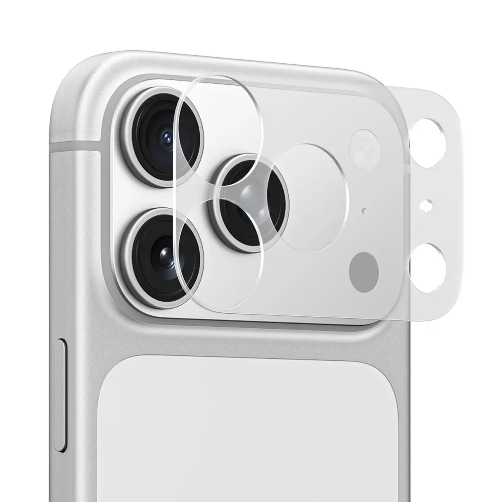 iPhone 17 Pro Kamera Lens Çerçeve Koruyucu, Parmak İzi Tutmayan - Amazingthing